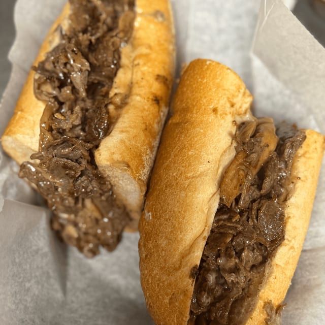 Mushroom & Swiss Cheese Steak.