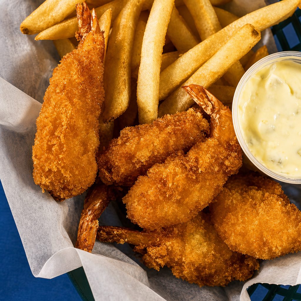Fried Shrimp Basket.
