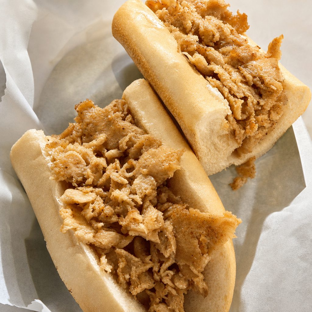 Chicken Steak Sandwich.