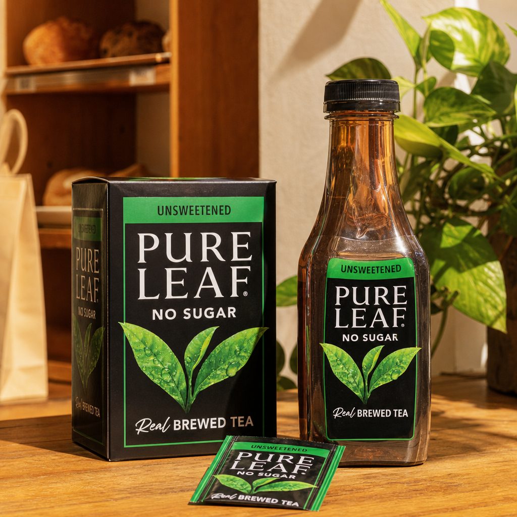 Pure Leaf Unsweet Tea.