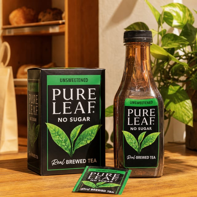 Pure Leaf Unsweet Tea.