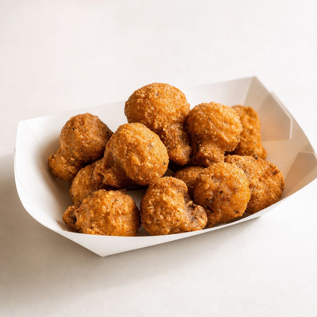 Breaded Mushrooms.