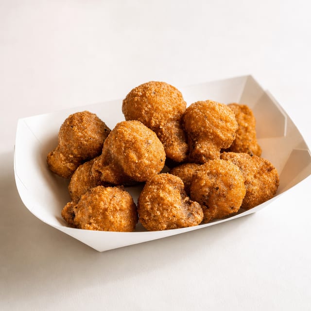 Breaded Mushrooms.