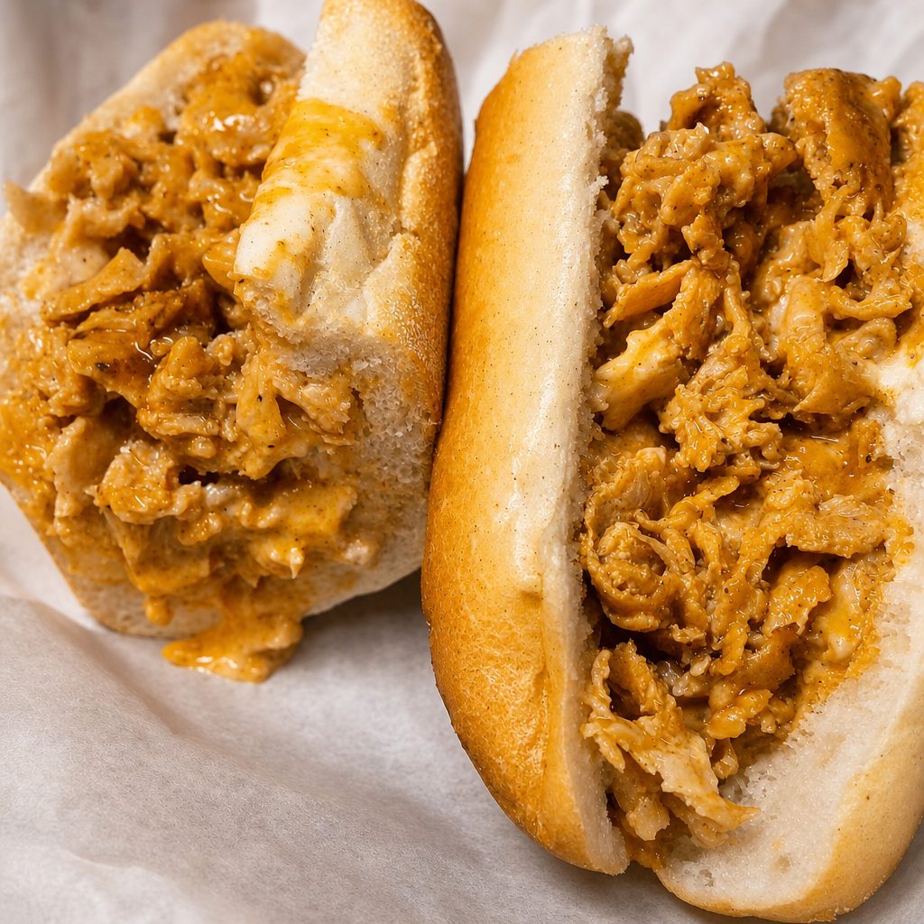 Buffalo Chicken Cheese Steak.