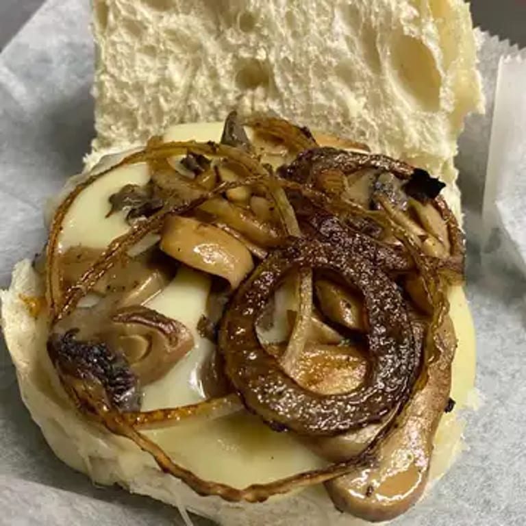 Indulge in Our Swiss Burger