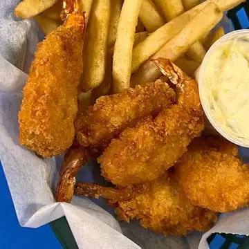 Fried Shrimp Basket.
