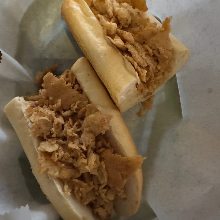 Chicken Steak Sandwich.